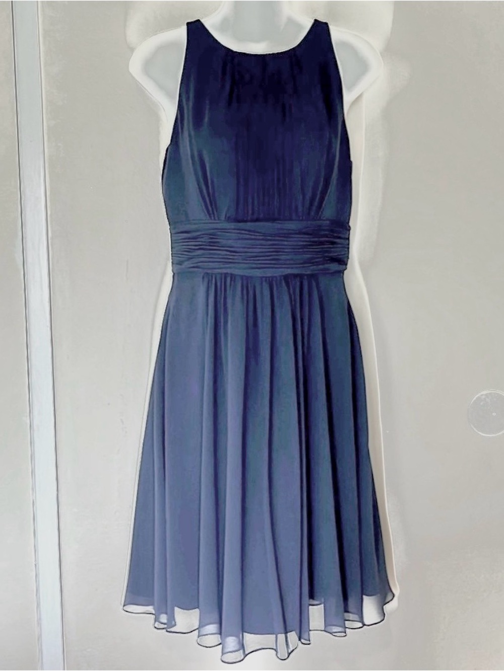 NWT Ralph Lauren Navy Blue Evening Dress